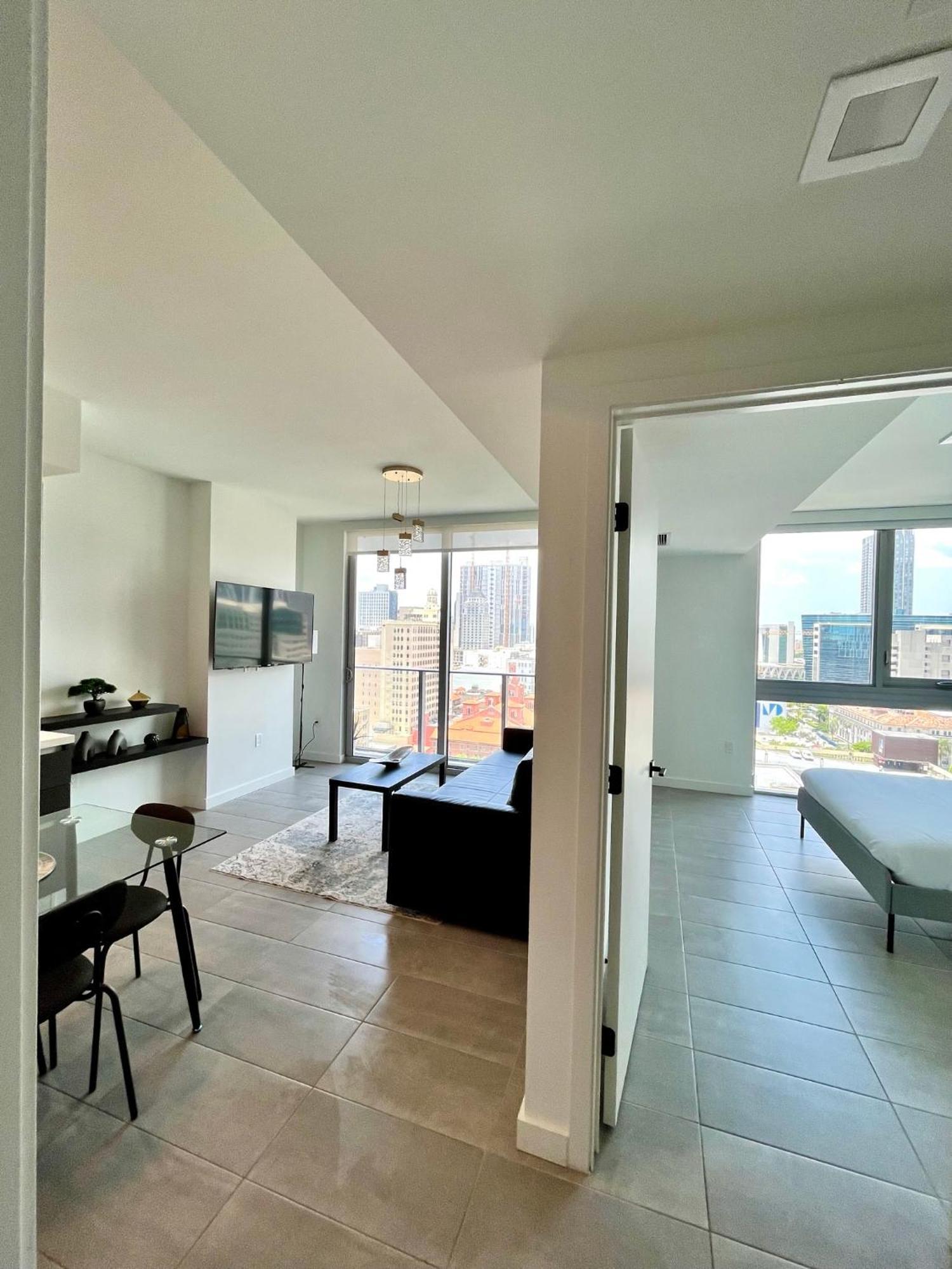 Brand New Modern 1 Bedroom Unit Downtown Miami Exterior foto